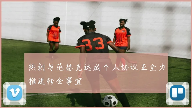 热刺与范赫克达成个人协议正全力推进转会事宜